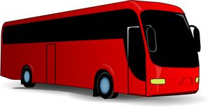 Roten Stadtbus